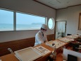 海の見える寿司屋