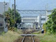 郡是踏切から宮津駅遠望