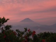 朝焼け富士山