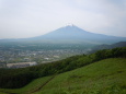 忍野村からの富士山