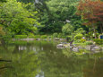 有栖川宮記念公園の日本庭園
