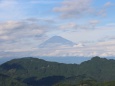 雨上がりの富士山