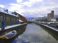 初冬の小樽運河