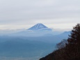 櫛形山から望む富士山