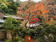 箕面の紅葉・滝道の料亭