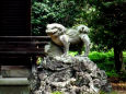 二宮神社の狛犬(右)
