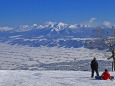 富良野市街～十勝岳連峰