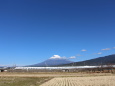 新幹線と富士山