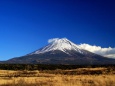 朝霧高原から見る富士山