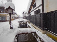 豪雪の飛騨古川町並み
