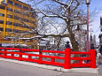 飛騨高山の赤い橋・中橋
