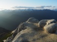 燕岳山頂にて