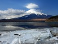 山中湖の富士