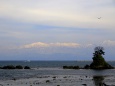 屹立する立山連峰