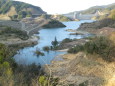 春、貯水が始まった五ケ山ダム