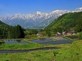 青鬼より後立山連峰を望む