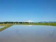 水鏡の鳥海山2