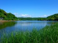 初夏の北潟湖