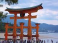 厳島神社の赤鳥居