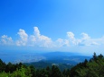 比叡山から大津琵琶湖の展望
