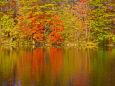 秋色の五色沼