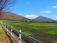 蒜山高原-秋の牧場