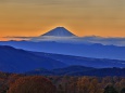 雲上の富士山