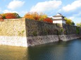晩秋の大阪城一番櫓