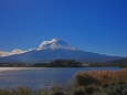 稜線のきれいな富士山