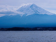 河口湖北岸からの富士山