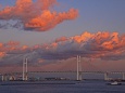 横浜港夕景