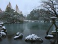 雪の兼六園