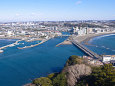 江の島から湘南の海