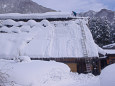 五箇山 雪晴れの朝