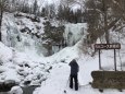 アシリベツの滝氷瀑