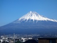 新富士駅で見た富士山