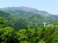 旅の途中で上岩戸大橋と古祖母山