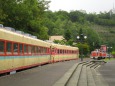 旧型車両のある風景