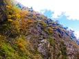 清津峡の紅葉