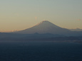 江の島から富士山