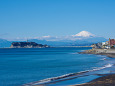 富士山と江の島