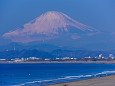 湘南海岸公園からの富士山