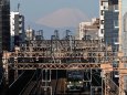 富士山と都営新宿線