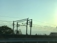 夕方の線路