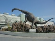 福井駅前の動く恐竜像#2