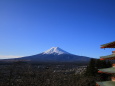 新倉浅間公園からの富士山