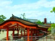 新緑の厳島神社