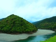 新緑の熊野川