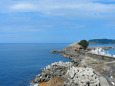 夏 海岸10 漁港