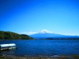 河口湖から富士山